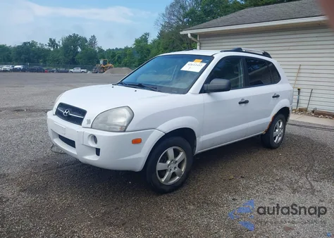 2007 Hyundai Tucson Gls from USA, damaged, VIN KM8JM12B77U565406
